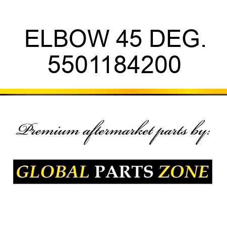 ELBOW 45 DEG. 5501184200