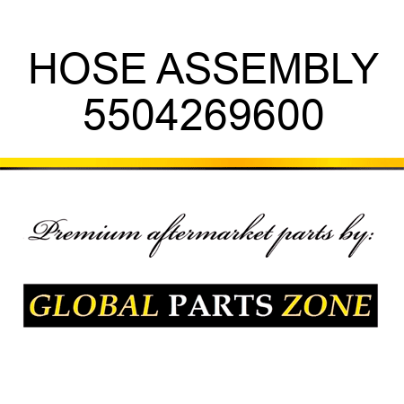 HOSE ASSEMBLY 5504269600