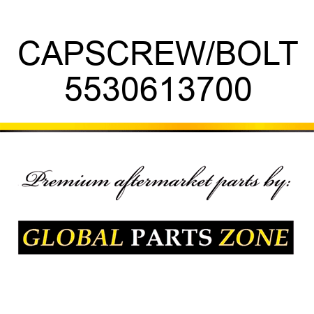 CAPSCREW/BOLT 5530613700