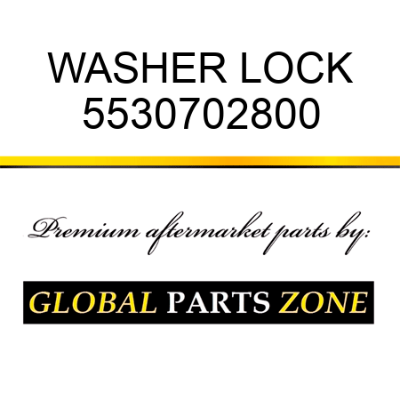 WASHER, LOCK 5530702800