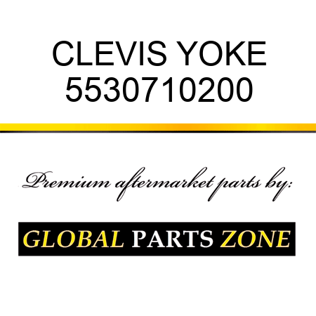 CLEVIS YOKE 5530710200
