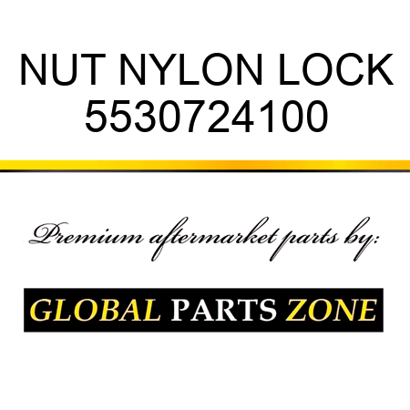 NUT, NYLON LOCK 5530724100