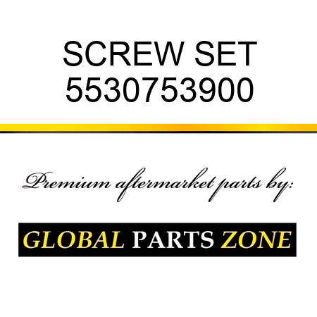 SCREW, SET 5530753900