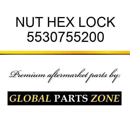 NUT, HEX LOCK 5530755200