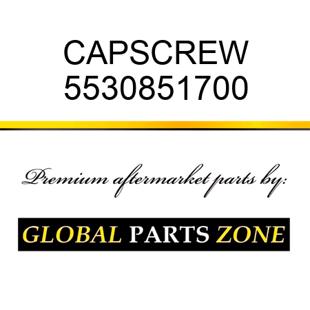 CAPSCREW 5530851700