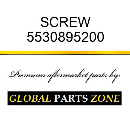 SCREW 5530895200