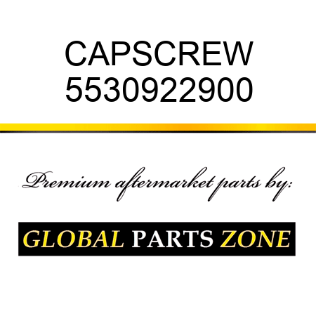 CAPSCREW 5530922900