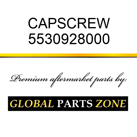 CAPSCREW 5530928000