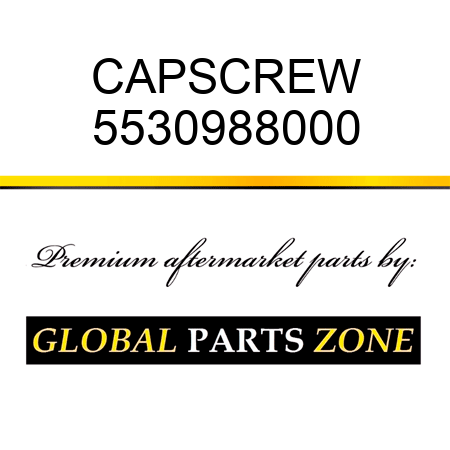 CAPSCREW 5530988000