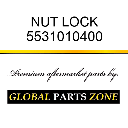 NUT, LOCK 5531010400