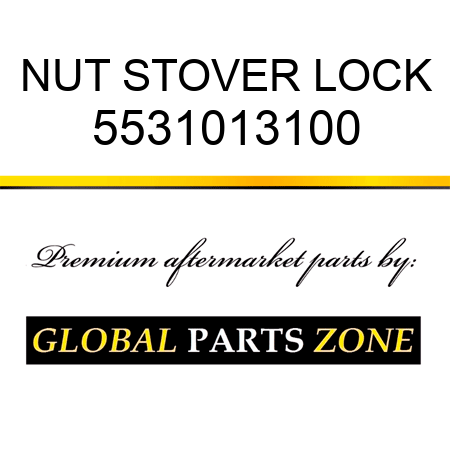 NUT, STOVER LOCK 5531013100
