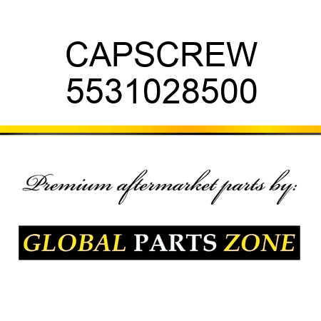 CAPSCREW 5531028500