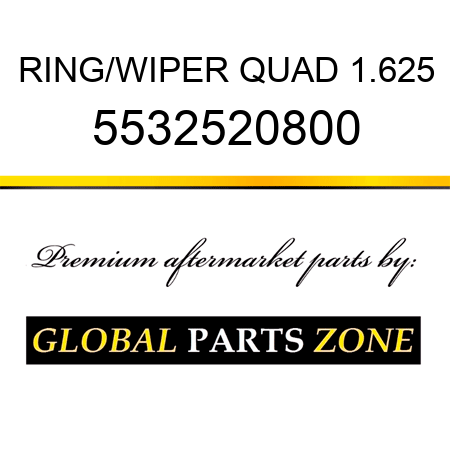 RING/WIPER, QUAD, 1.625 5532520800