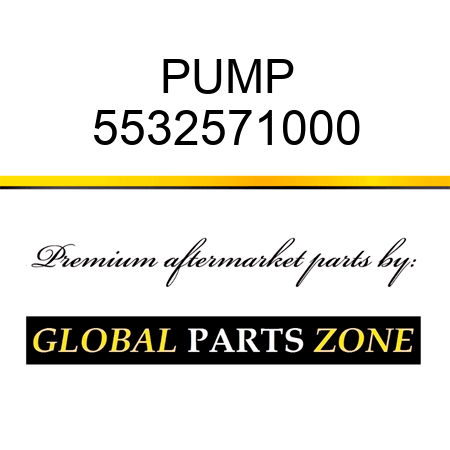PUMP 5532571000