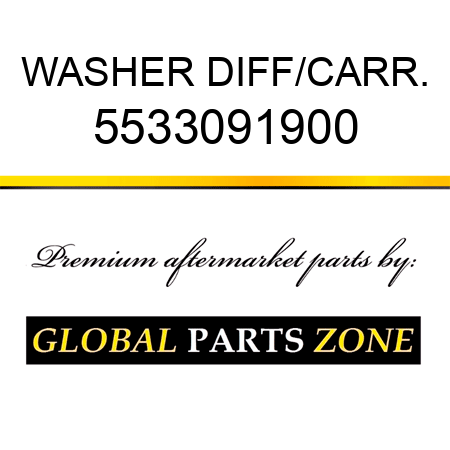 WASHER, DIFF/CARR. 5533091900