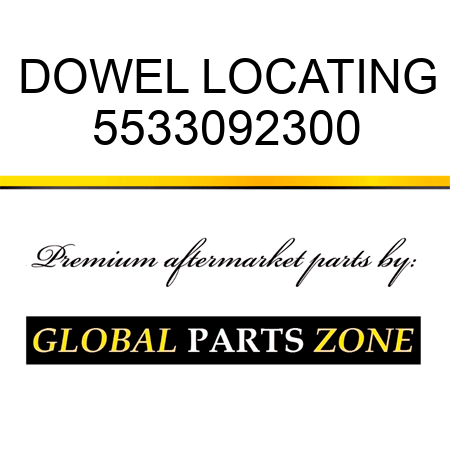 DOWEL, LOCATING 5533092300