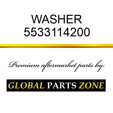 WASHER 5533114200