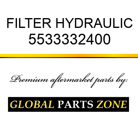 FILTER, HYDRAULIC 5533332400