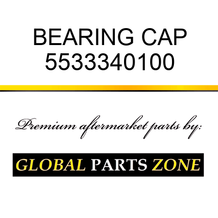 BEARING CAP 5533340100