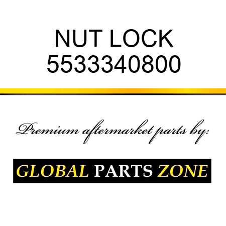 NUT, LOCK 5533340800