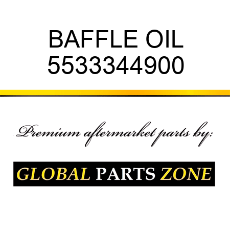 BAFFLE, OIL 5533344900