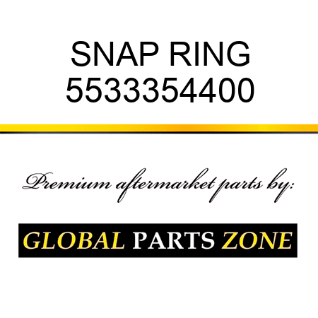SNAP RING 5533354400