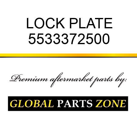 LOCK, PLATE 5533372500