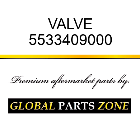 VALVE 5533409000