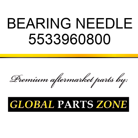 BEARING, NEEDLE 5533960800