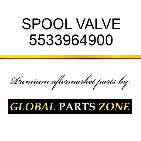 SPOOL, VALVE 5533964900