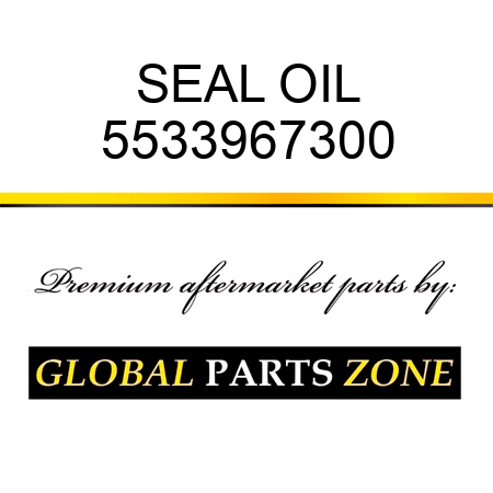 SEAL, OIL 5533967300