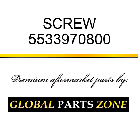 SCREW 5533970800