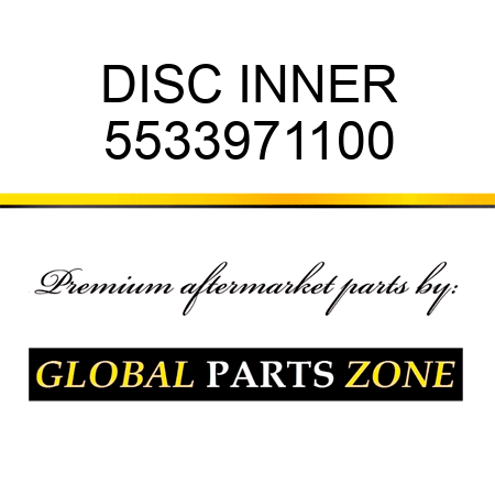 DISC, INNER 5533971100