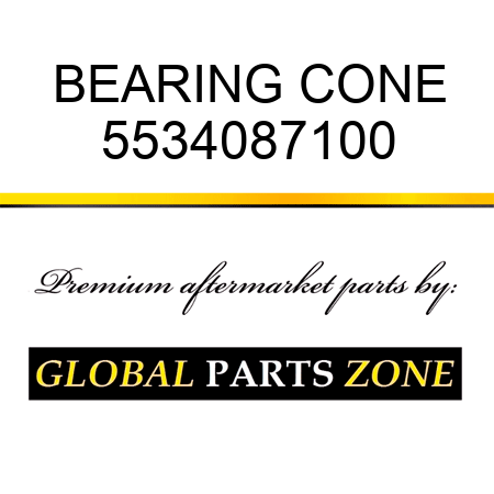 BEARING, CONE 5534087100