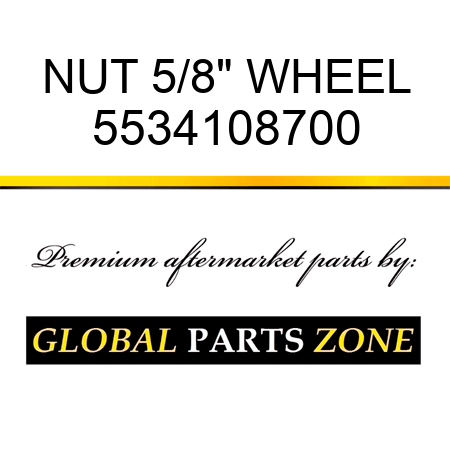 NUT, 5/8