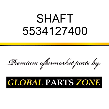 SHAFT 5534127400