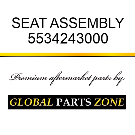 SEAT ASSEMBLY 5534243000