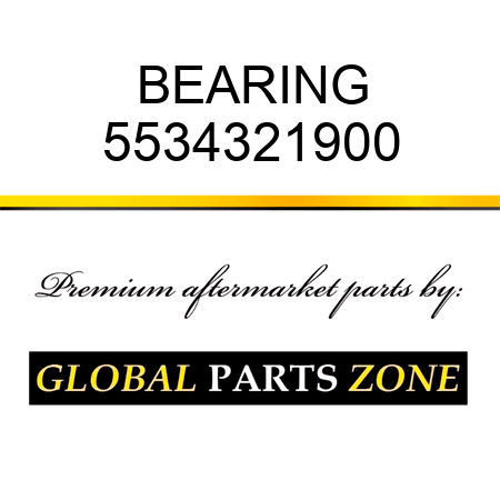 BEARING 5534321900
