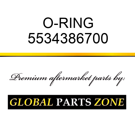 O-RING 5534386700