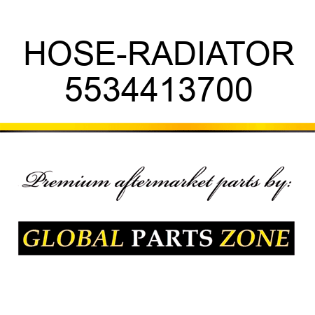 HOSE-RADIATOR 5534413700