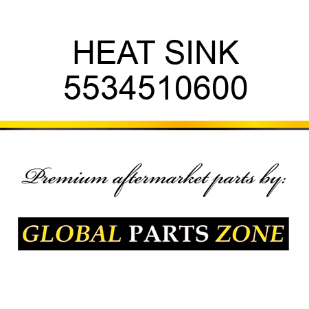 HEAT SINK 5534510600