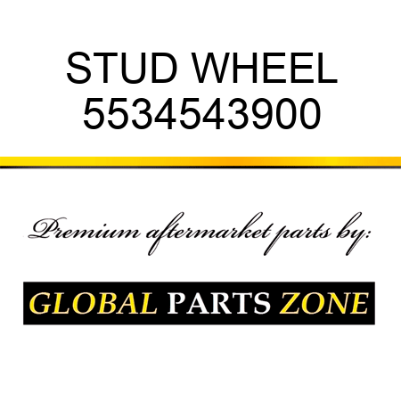 STUD, WHEEL 5534543900