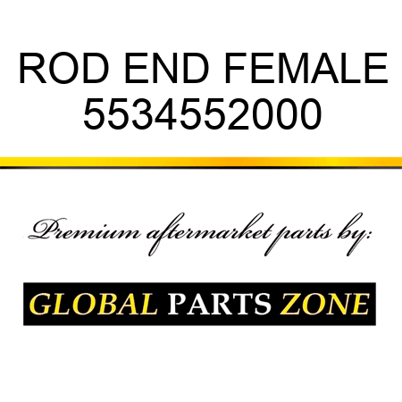 ROD END, FEMALE 5534552000