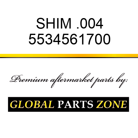SHIM, .004 5534561700