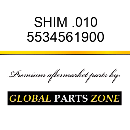 SHIM, .010 5534561900