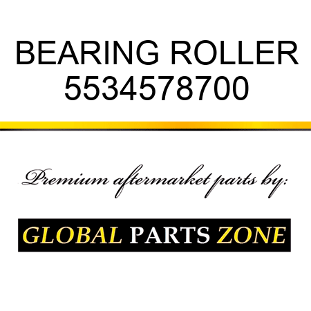 BEARING, ROLLER 5534578700