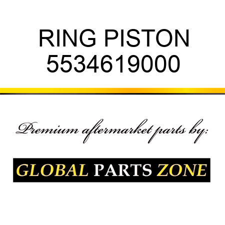 RING, PISTON 5534619000