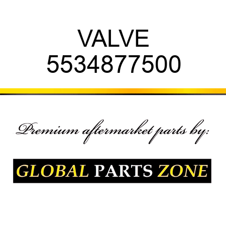 VALVE 5534877500