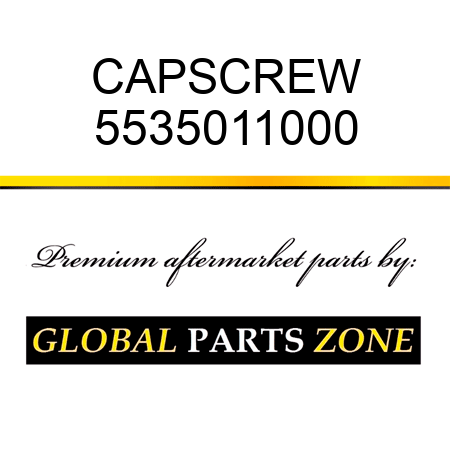 CAPSCREW 5535011000