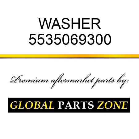 WASHER 5535069300
